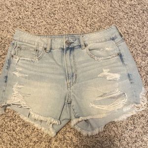 American Eagle loose fit jean shorts